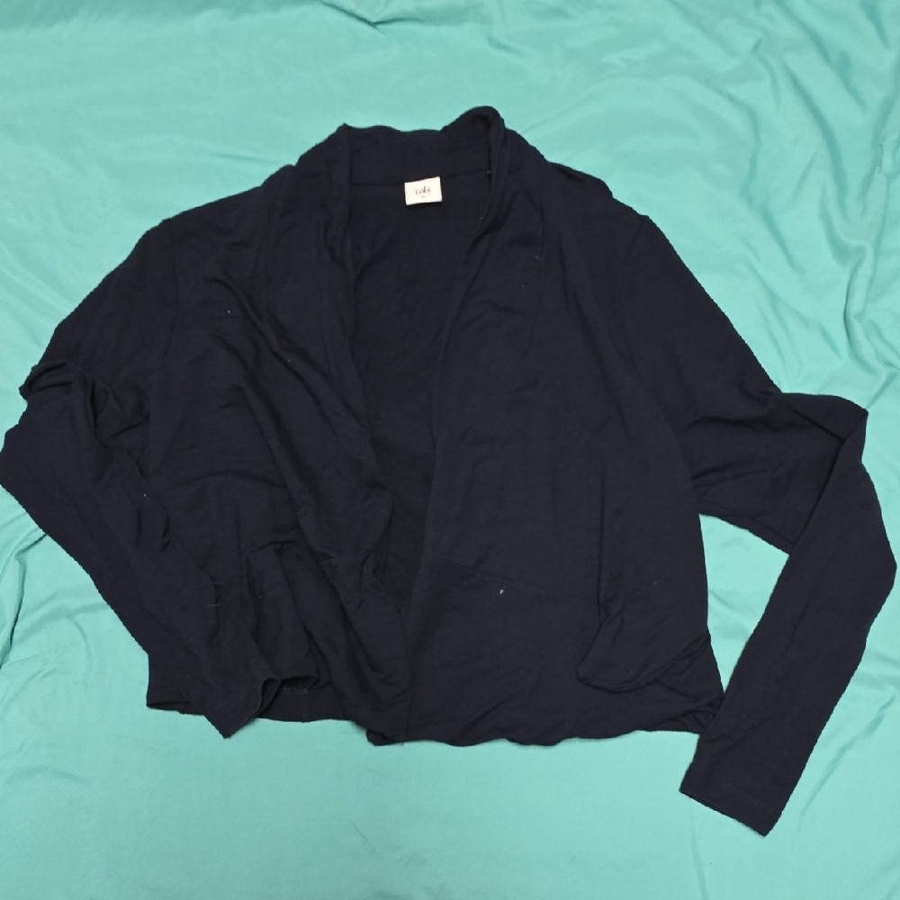 CAbi Classic Navy Blue Cardigan